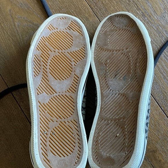 Coach Bobbi Lace Up Sneakers Size US W8 - Picture 6 of 6